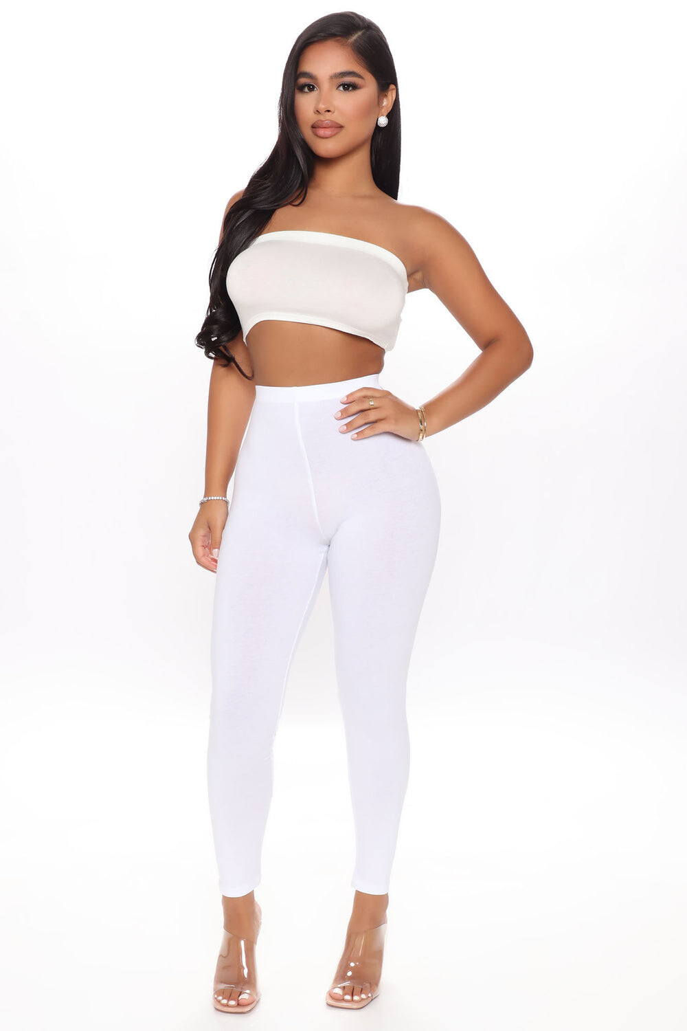 

Леггинсы Fashion Nova 8477FN, белый