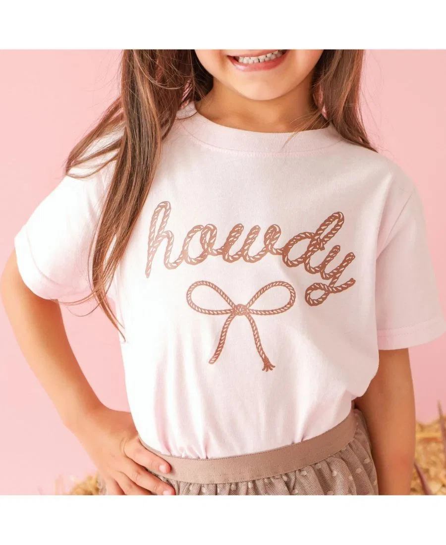 Футболка с принтом Howdy Darling Sweet Wink, Ballet Pink — фото 3