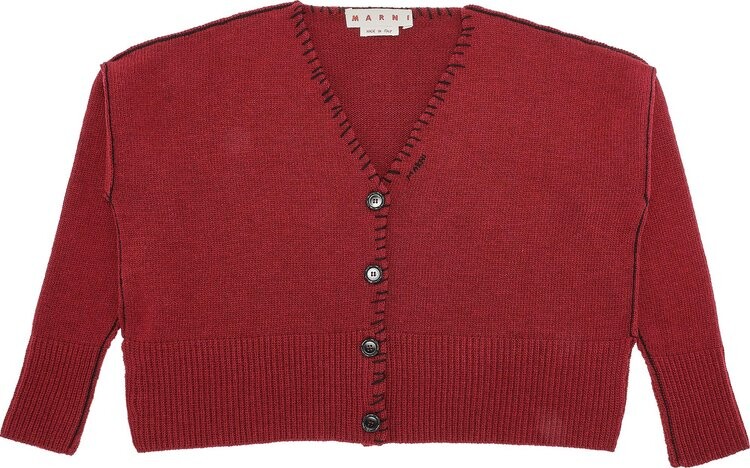 

Кардиган Marni Cardigan 'Burgundy', красный