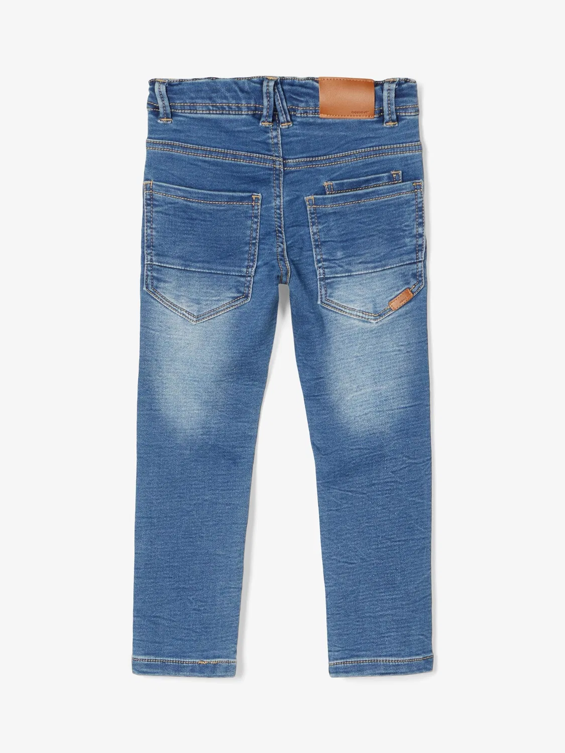 Джинсы X-Slim Fit для мальчиков Name It, синий — фото 4