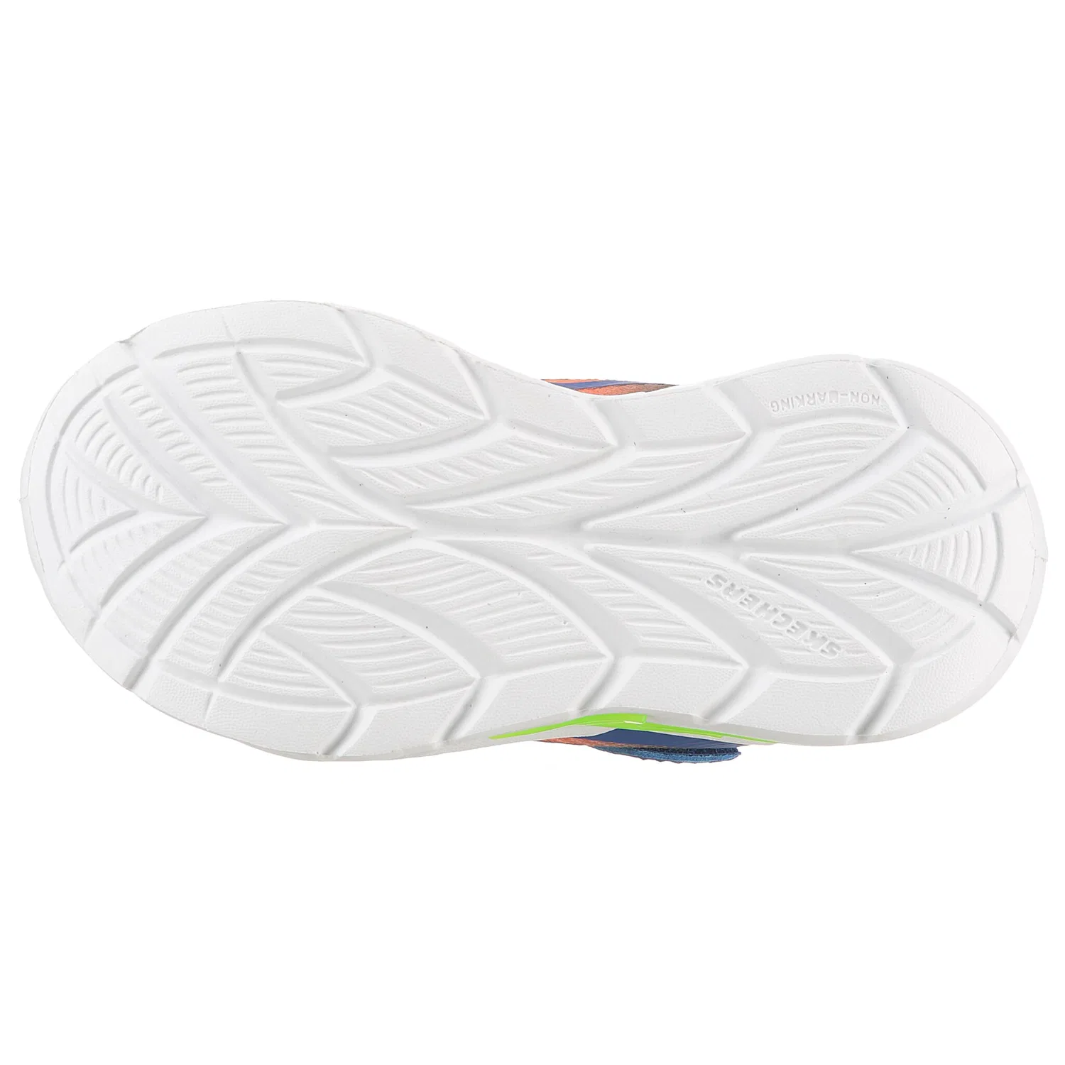 Детские кроссовки для первых шагов со световыми эффектами Skechers, Blue Multi — фото 4