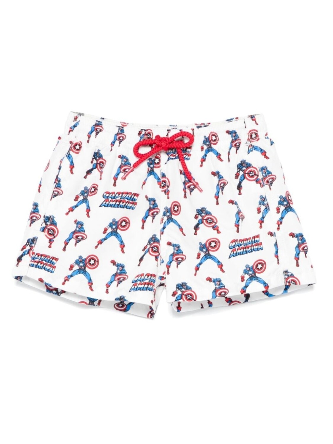 

MC2 Saint Barth Kids плавки-шорты Jean Lighting, белый