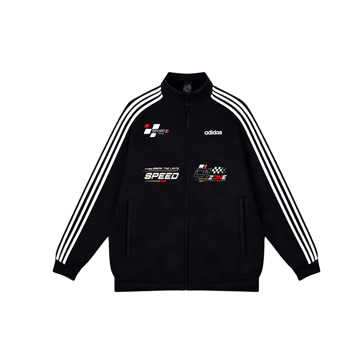 Женская куртка с воротником-стойкой Adidas ESSENTIALS, Black