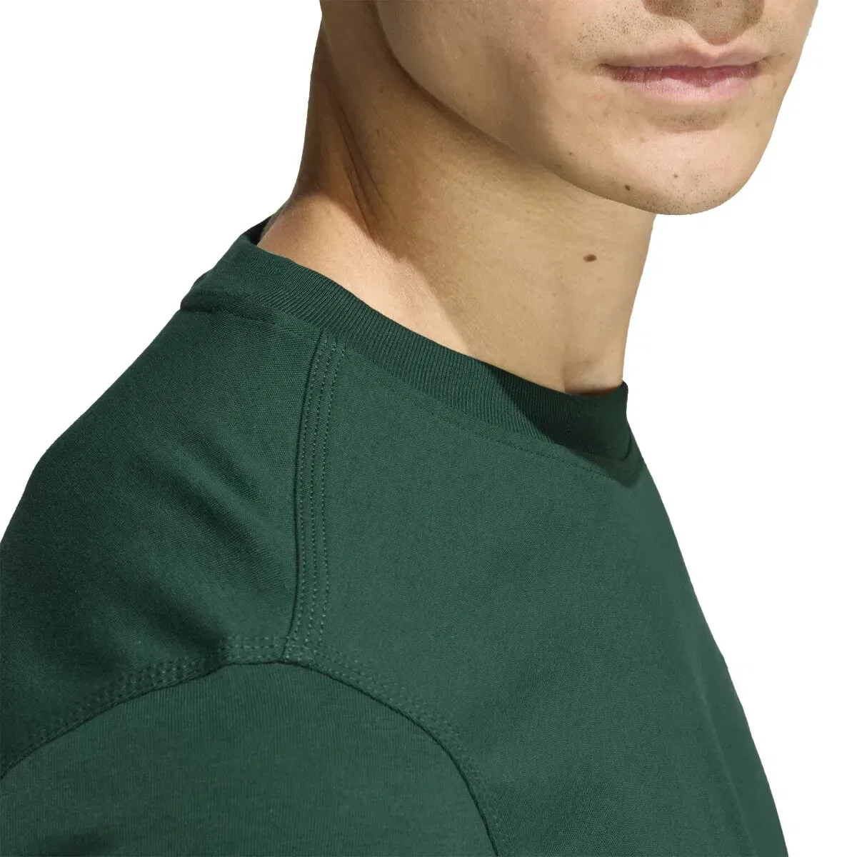 Мужская футболка Trefoil Essentials adidas, Verde — фото 3