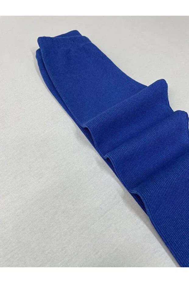 Детские леггинсы для девочек хлопковые Berat Moda, Saks Blue — фото 2