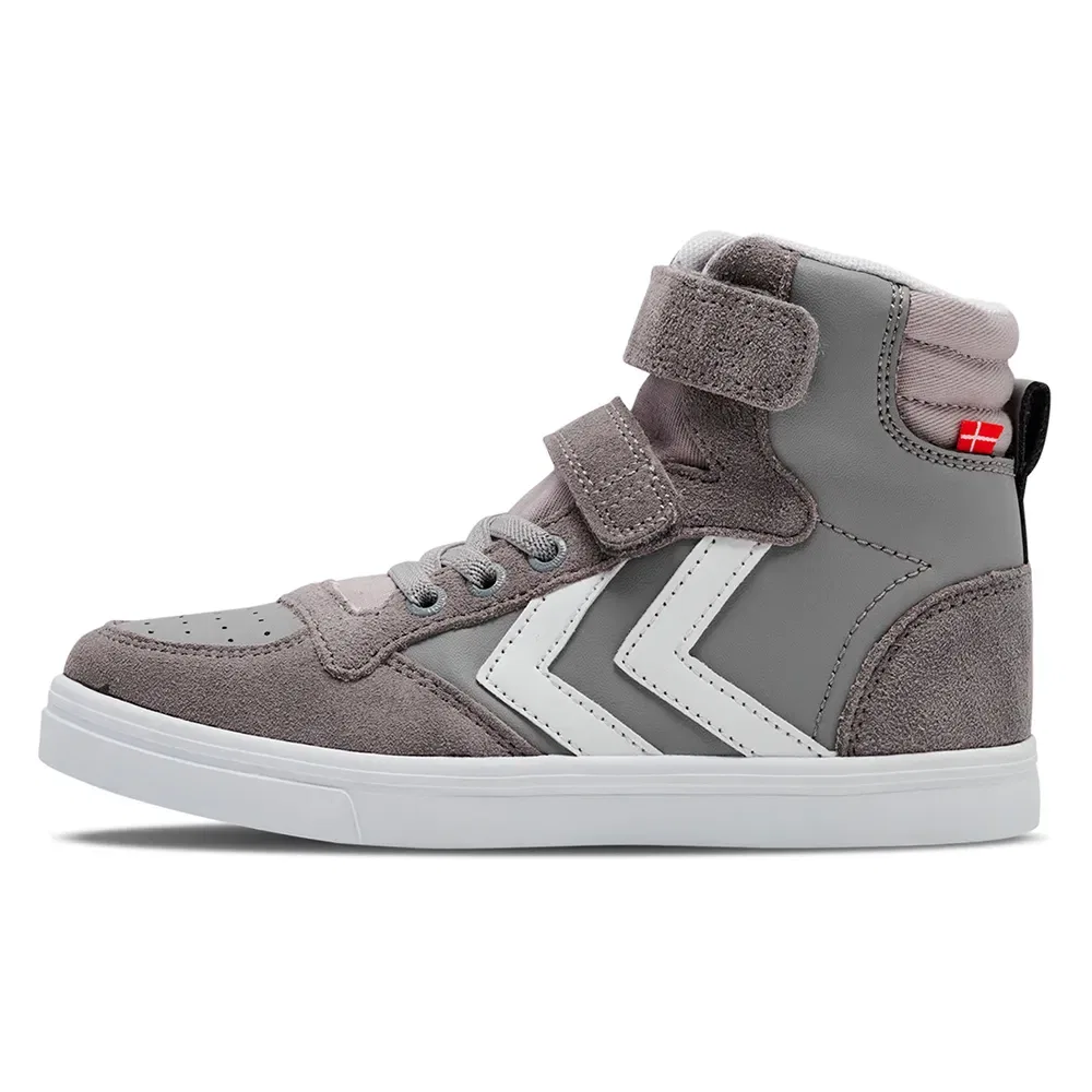 Кроссовки высокие Hummel Slimmer Stadil Leather, серый