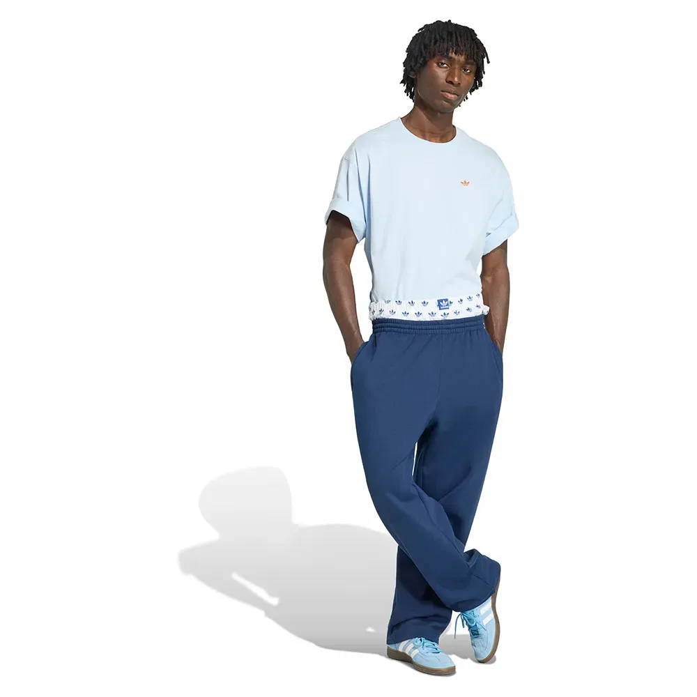 Футболка с графическим принтом Adidas Originals, синий — фото 4
