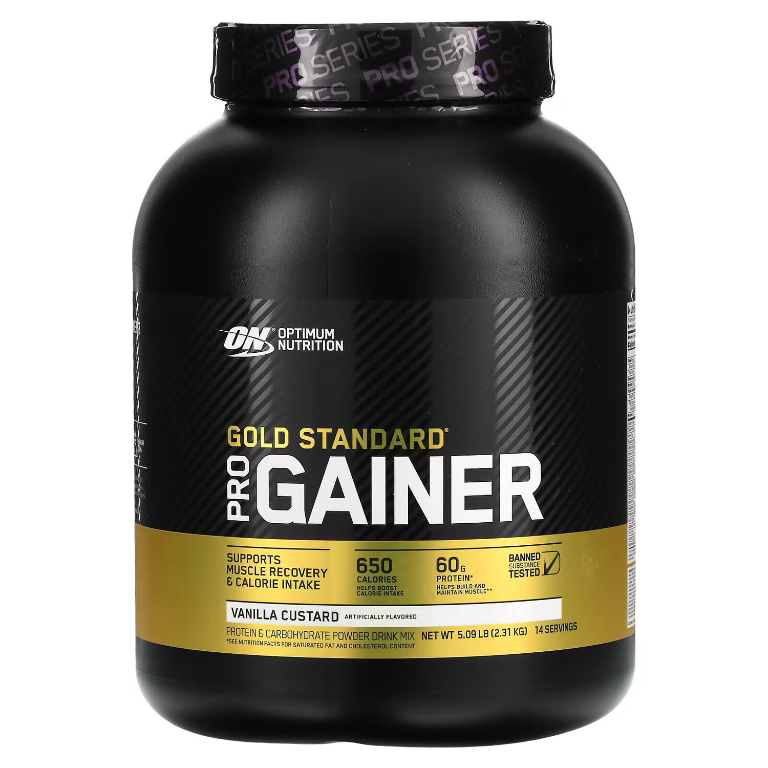 

Optimum Nutrition, Gold Standard Pro Gainer, ванильный крем, 2,31 кг (5,09 фунта)