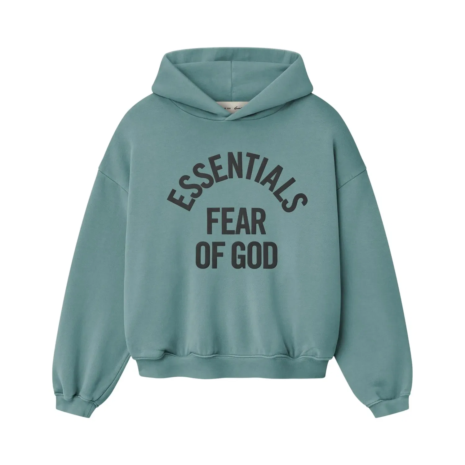 Худи Fear of God Essentials Campus 90s, зеленый