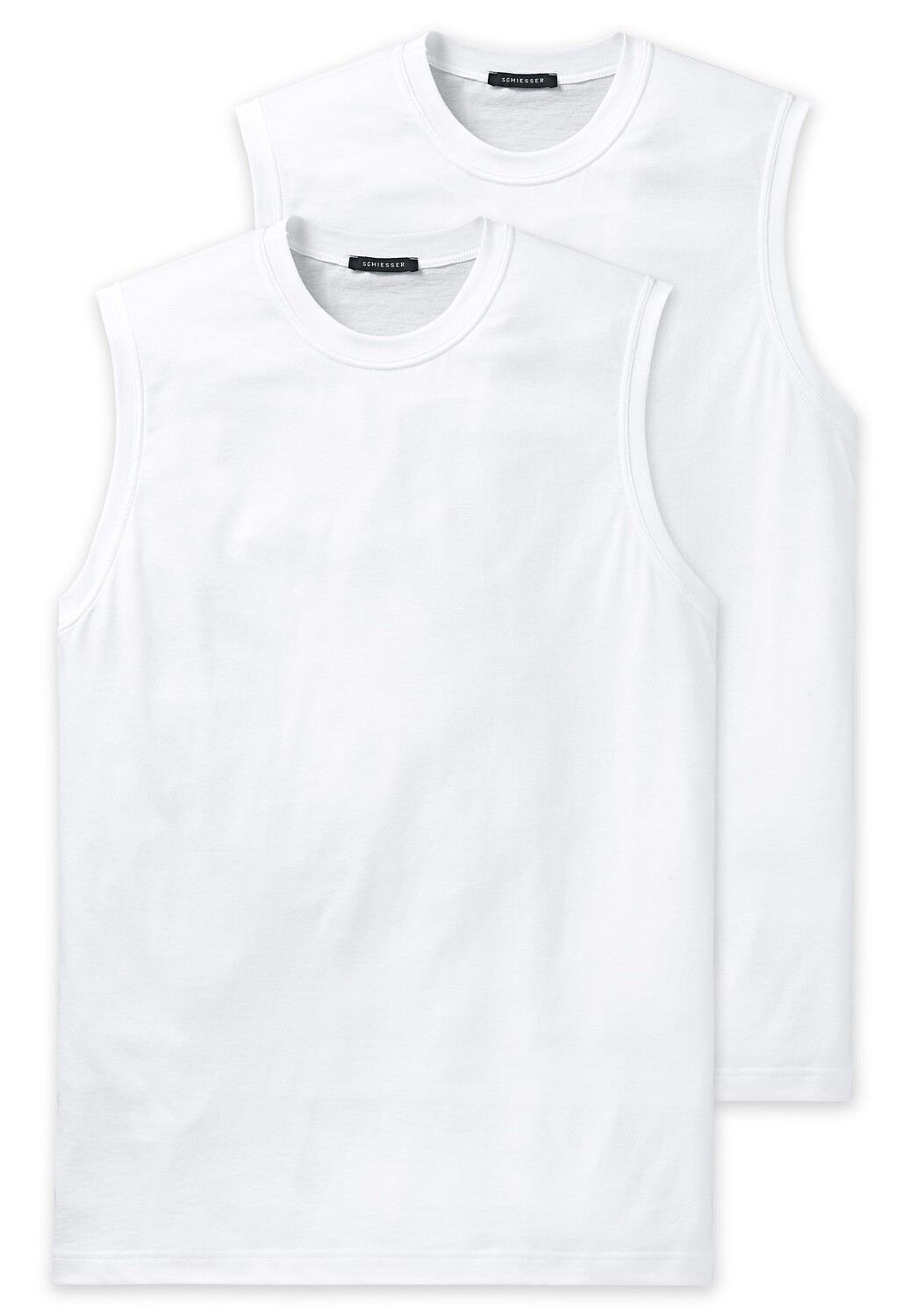 

Майка Schiesser 2er Pack Muscle Shirt Essentials, белый