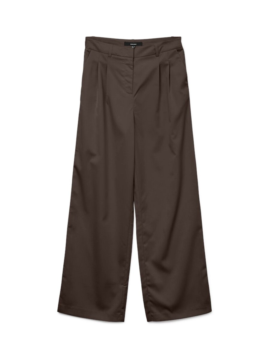 

Широкие брюки со складками спереди VERO MODA VMNila, коричневый