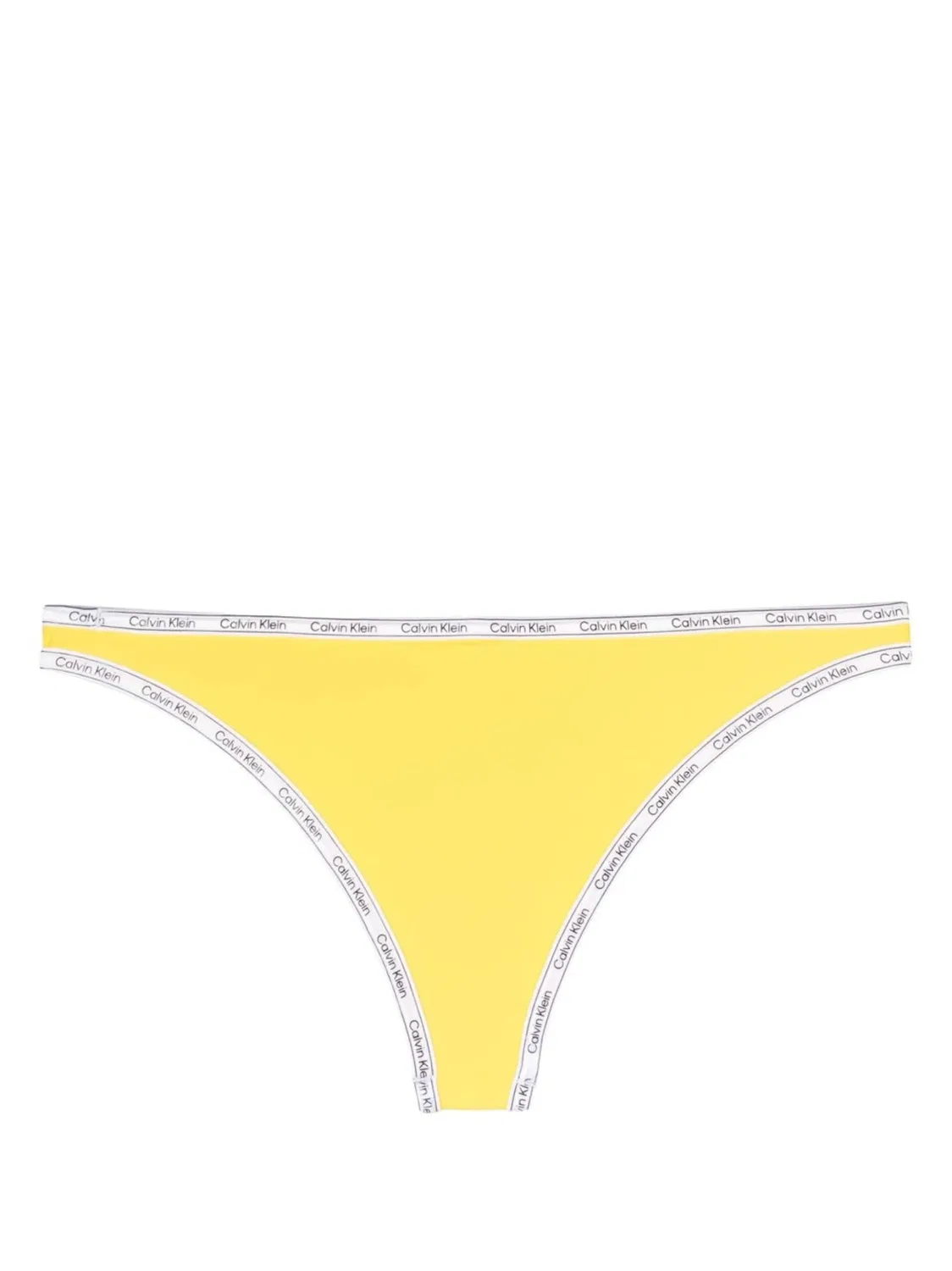 Бикини с логотипом Calvin Klein, цитроновый — фото 3