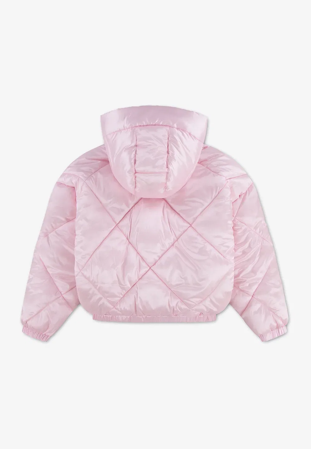 Зимняя стеганая куртка-пуховик с ромбовидным рисунком Jordan, Pink Foam — фото 2