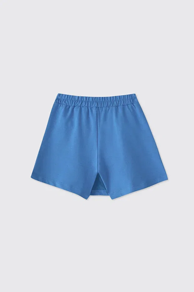Детские шорты-юбка для девочек с принтом Saks Skirt Panço, Saks — фото 2