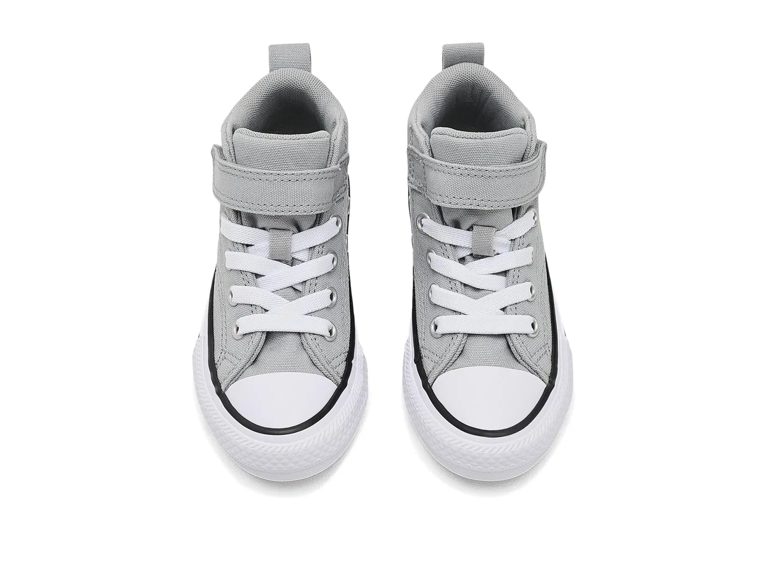 Кроссовки Chuck Taylor All Star Malden Street Easy-On (для маленьких детей) Converse Kids, Grey Area/White/Black — фото 3