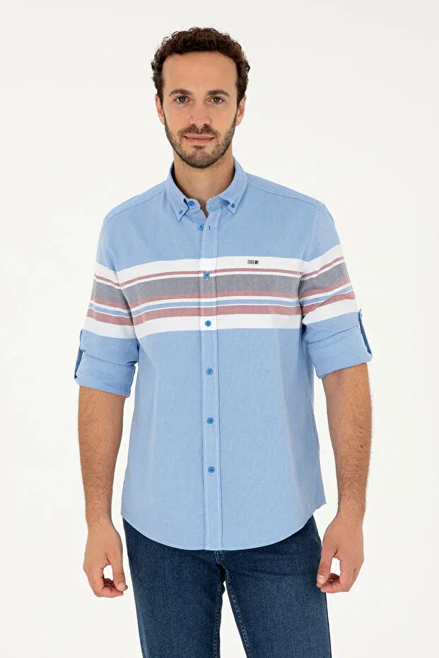 Мужская рубашка с длинным рукавом U.S. Polo Assn., 168389