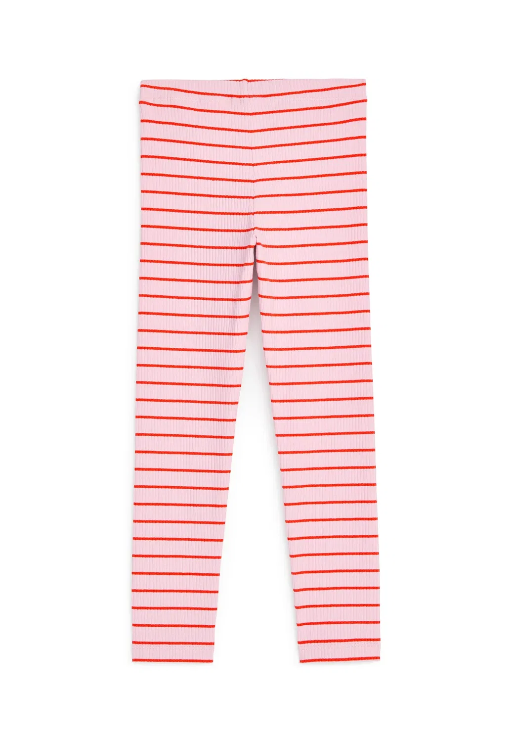 Ребристые леггинсы - леггинсы - брюки Arket, Pink Melange — фото 2