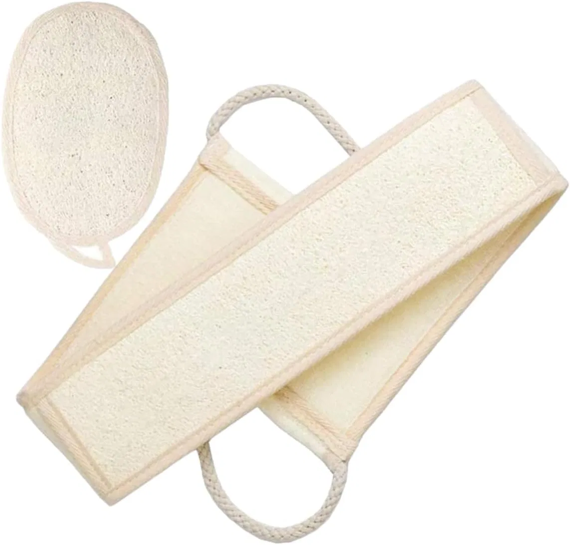 Люфа для пилинга Homoyoyo, набор 2 шт, 14.5x10x0.7 см