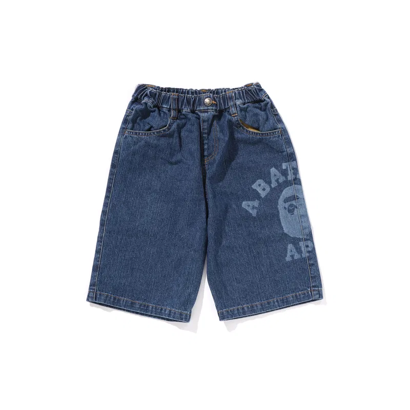 Детские шорты с принтом Head Collection Bape A BATHING APE, Dark Blue NYX