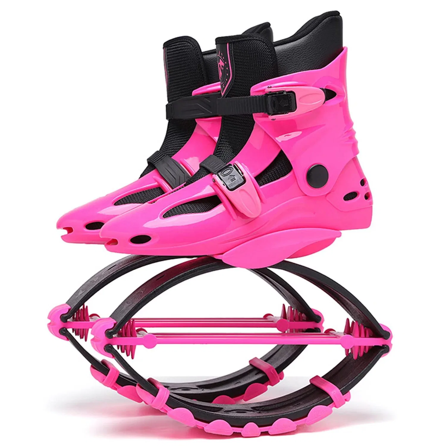 Детские прыгающие ботинки регулируемые Kangaroo Shoes SJASD, Red Rose