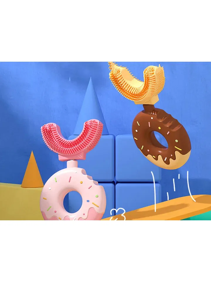 Зубная щетка из медицинского силикона Techkidz Разноцветный — фото 4