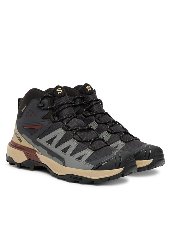 Треккинговые ботинки X Ultra 360 Mid Gore-Tex L47743300 Salomon, серый — фото 2