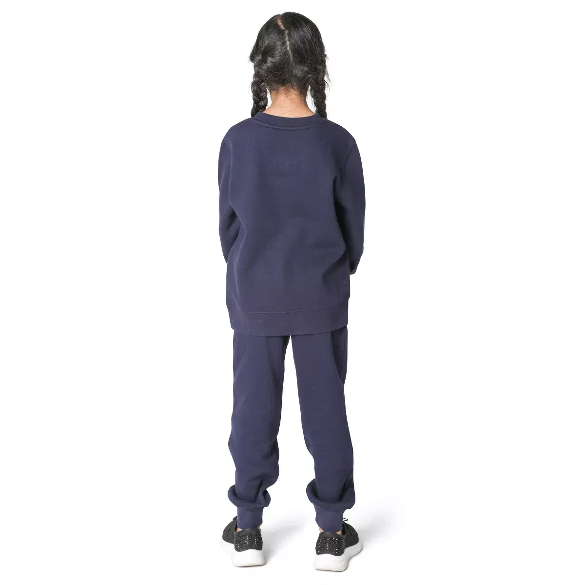Детская толстовка из флиса с капюшоном Everyday Kids, Navy — фото 3