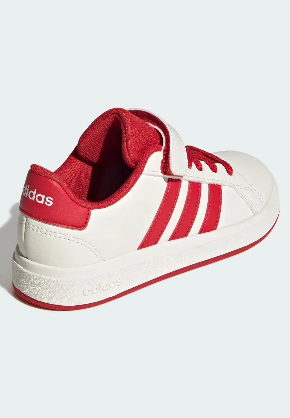 Deporte grand court 2.0 - теннисные кроссовки для грунтовых кортов Adidas Sportswear, Off White Collegiate Red Core Black — фото 4