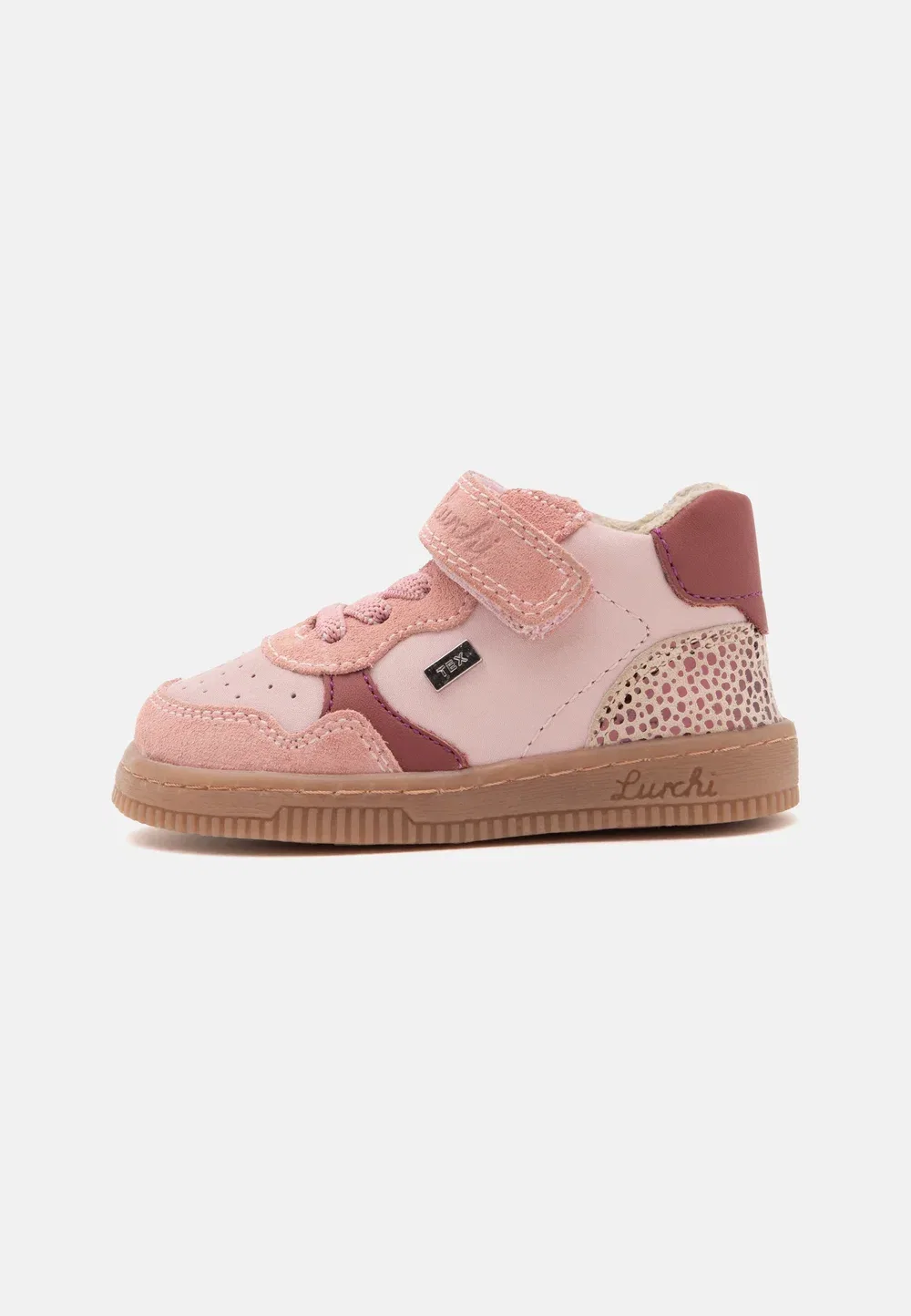 Festa barefoot-tex - высокие кроссовки Lurchi, Rose