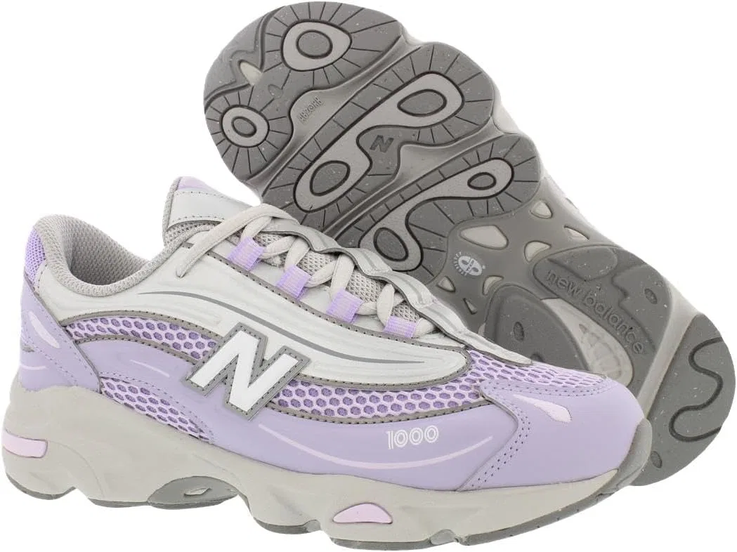 Детские кроссовки для девочек New Balance 1000 GS, Dusty Lavander/Grey-Purple — фото 4