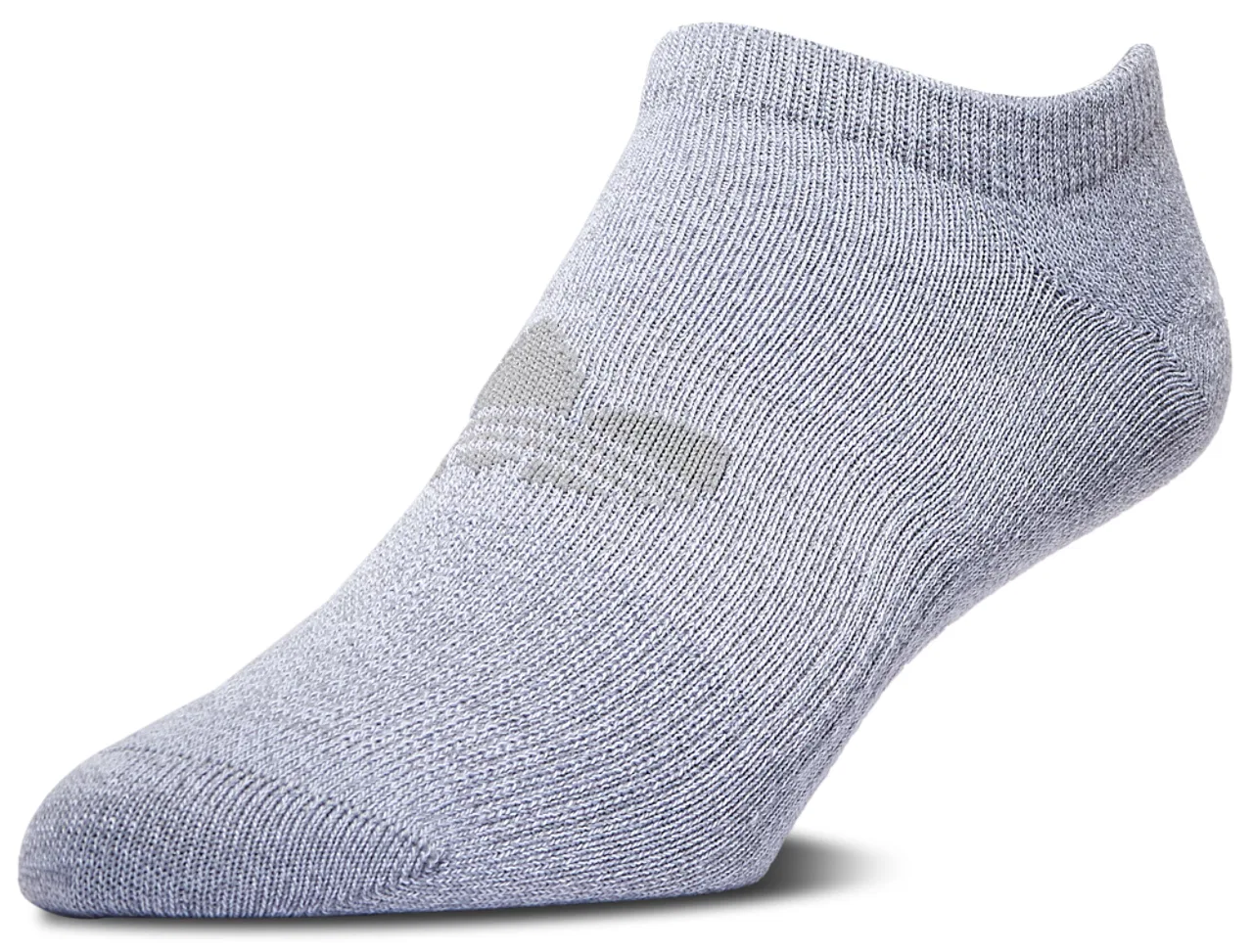 Носки мужские невидимые Superlite 6 пар Adidas, цвет Heather Grey/Black/White — фото 3