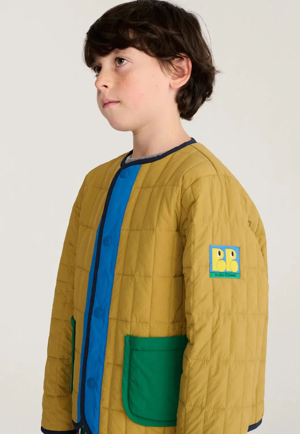 Booo bo choses tag - light jacket Bobo Choses, Camel — фото 4