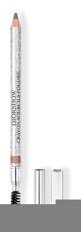 

Водостойкий карандаш для бровей DIOR Diorshow Crayon Sourcils Poudre, оттенок 02 Chestnut 0,2 г