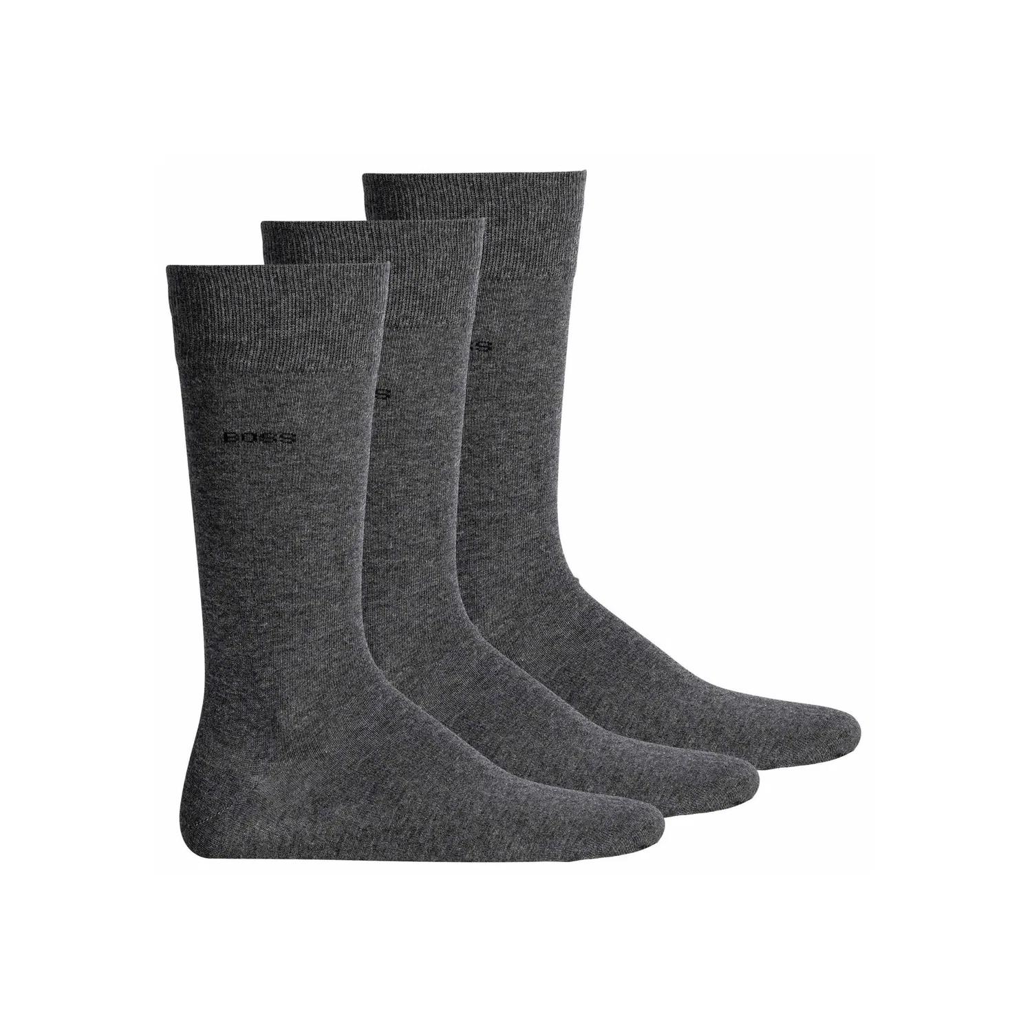 Мужские короткие носки 3 пары BOSS, Gray