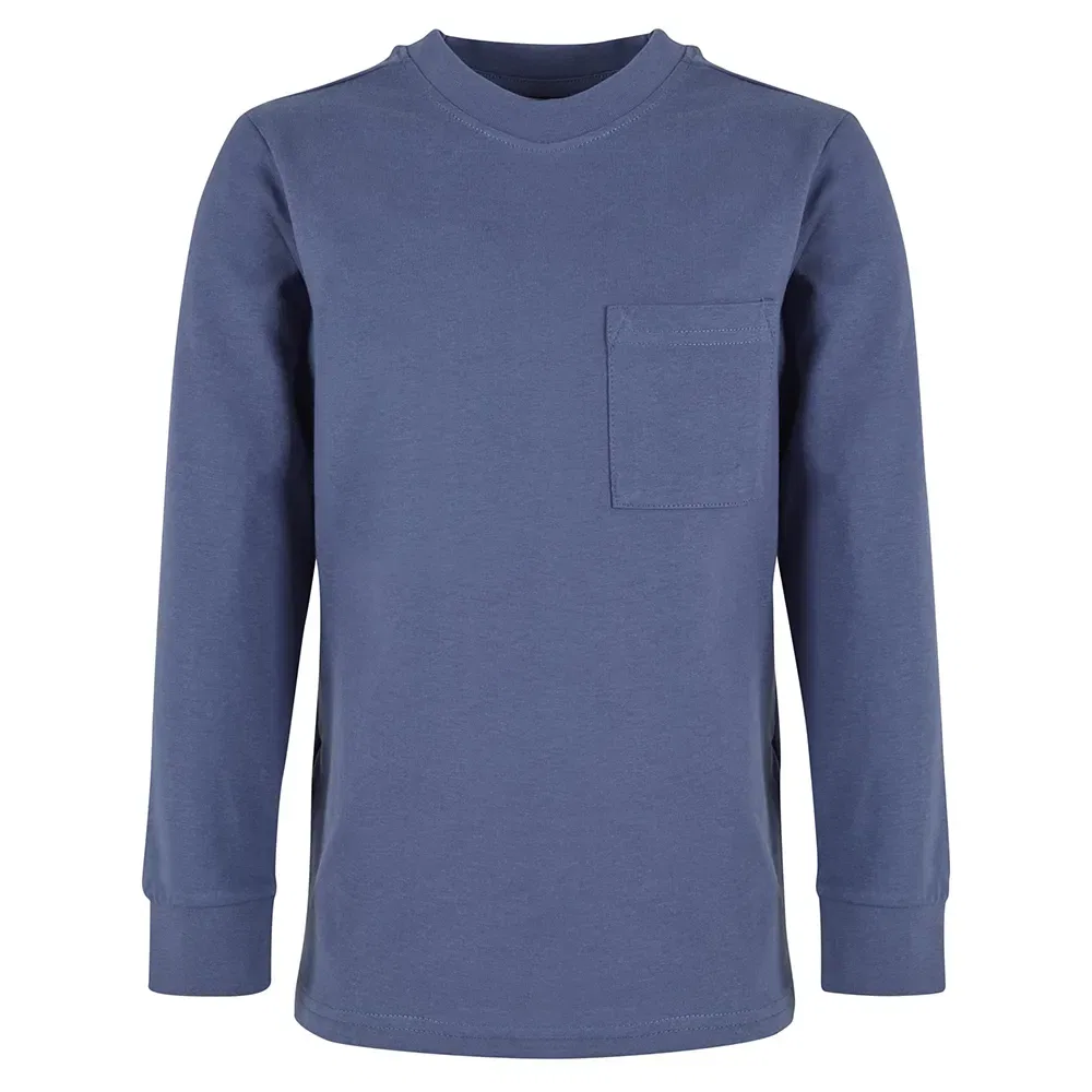 Свитшот оверсайз с карманом Urban Classics, синий
