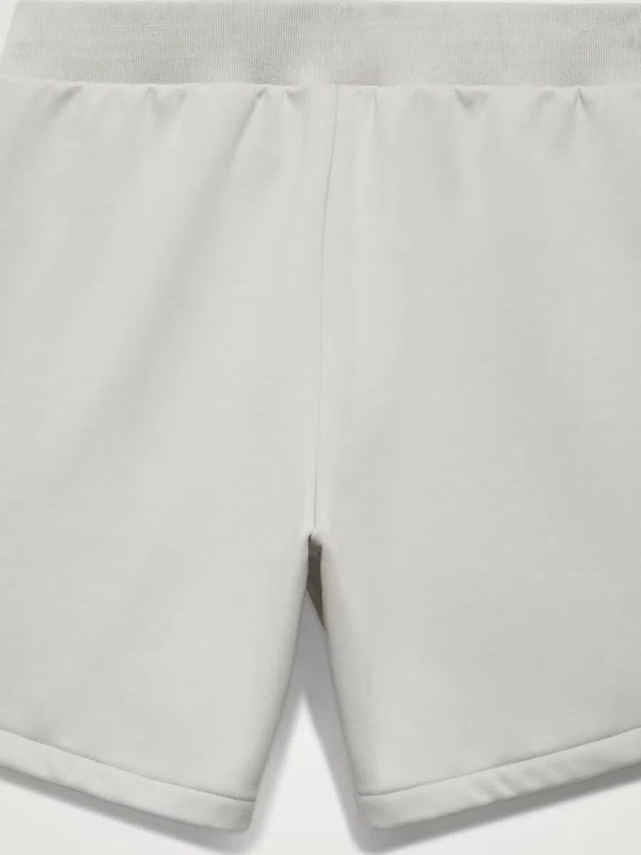 Спортивные шорты ADIDAS Regular Workout Pants 'adidas One Fleece Short' белого цвета — фото 3