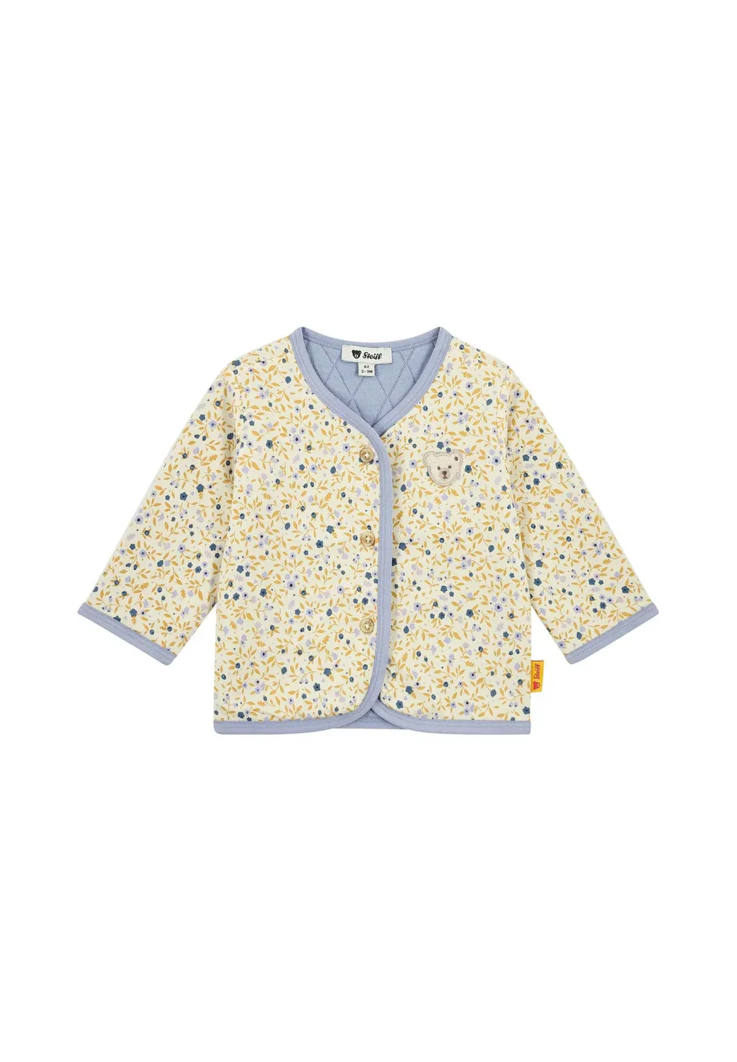 Трикотажная куртка woof & fluff, gefüttert, Whatiert - легкая куртка Steiff, Whitecap Gray