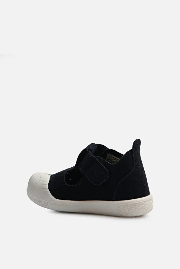 Детские кеды для мальчиков с липучкой Vicco, Navy Blue — фото 3