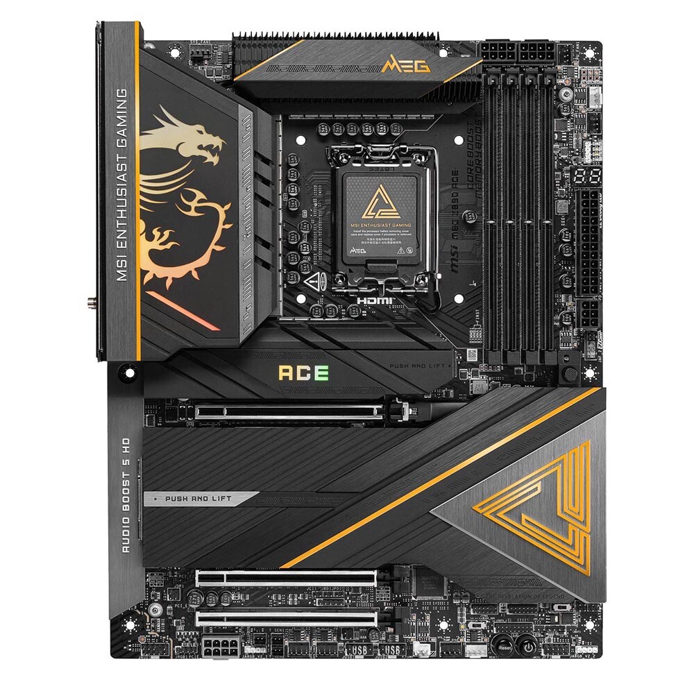 Материнская плата MSI MEG Z890 ACE, LGA 1851, DDR5, WIFI — фото 2