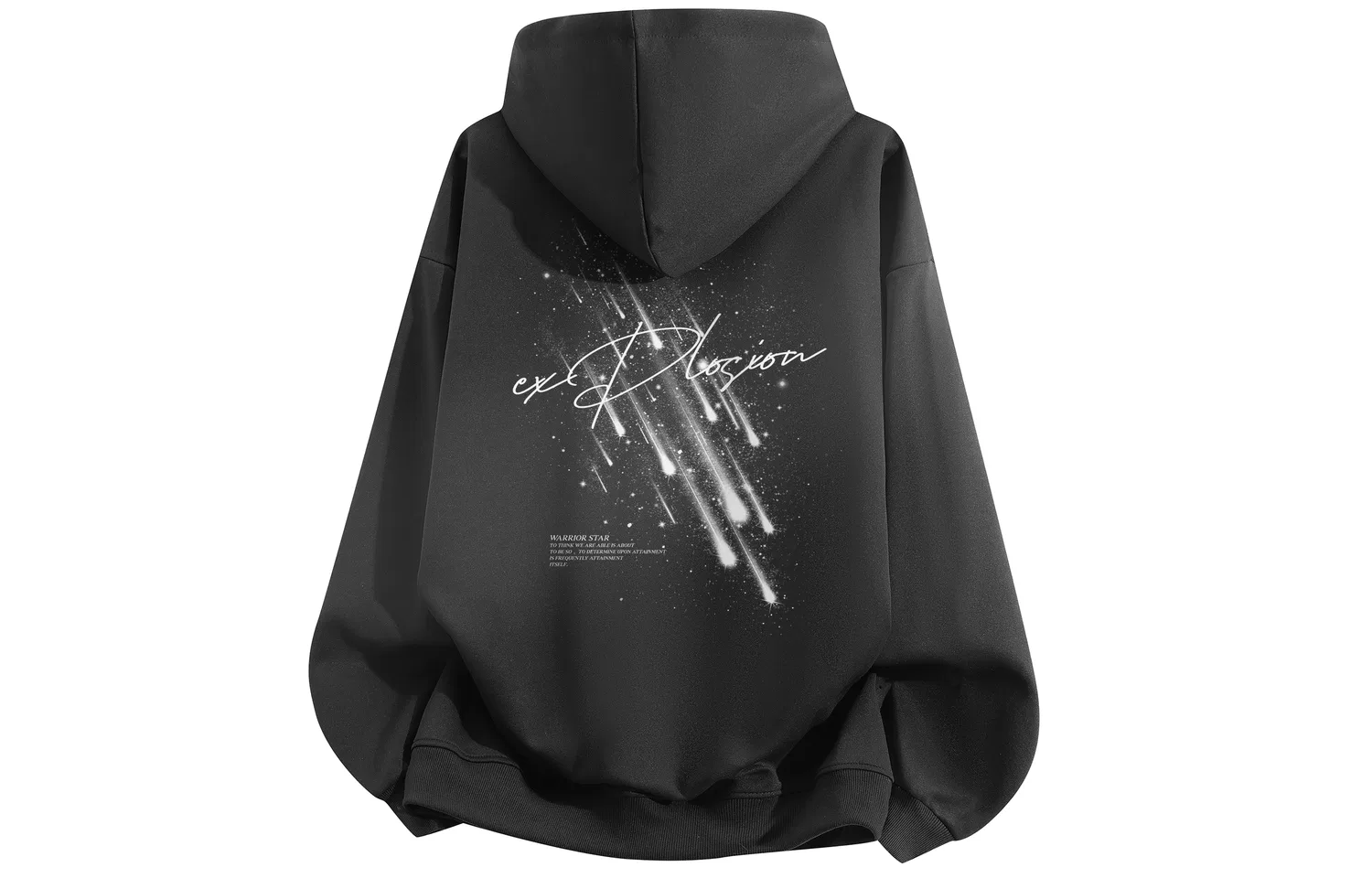 Детское худи с капюшоном средней плотности Dark Gray WARRIOR