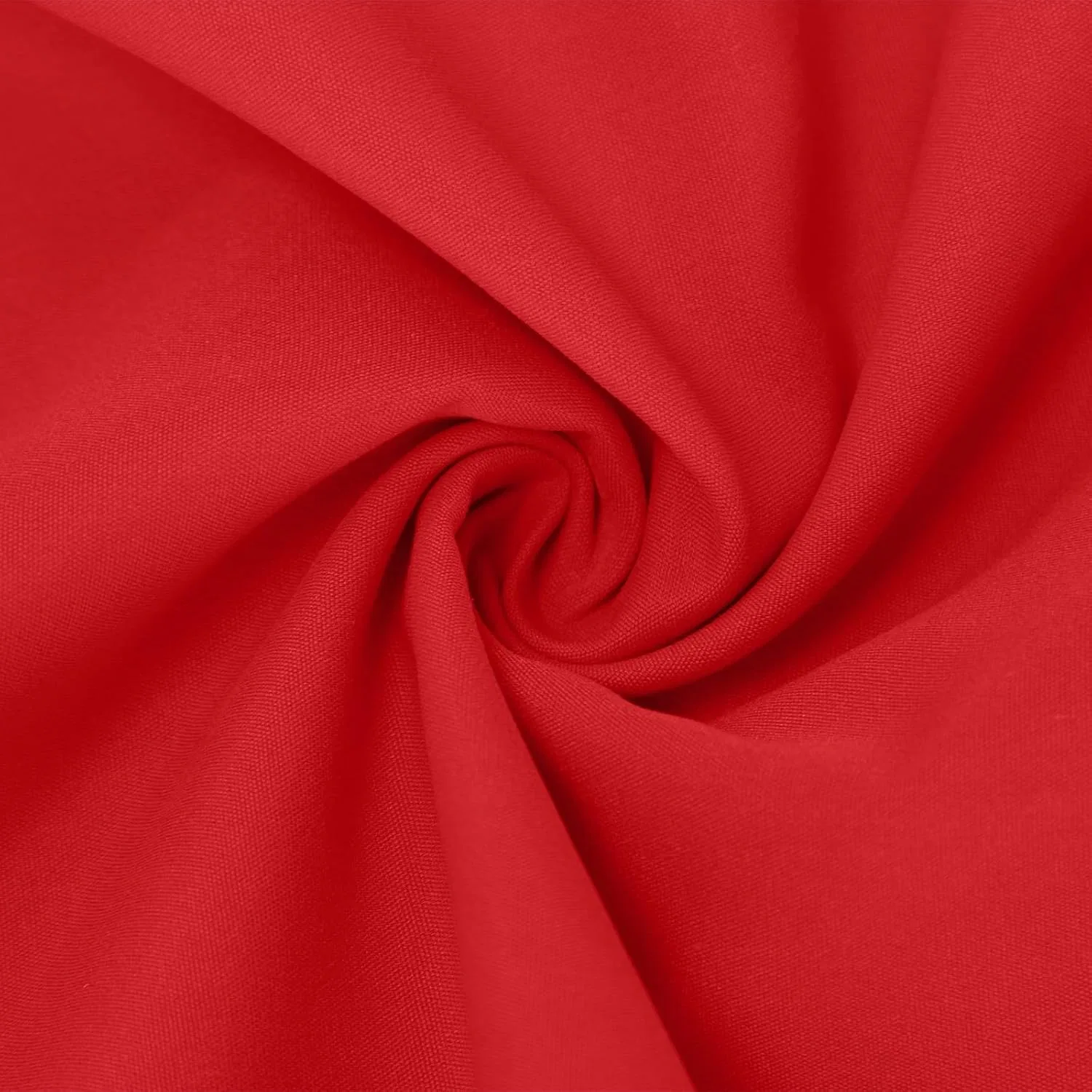 Женское свободное платье-рубашка оверсайз с V-образным вырезом, Red — фото 3