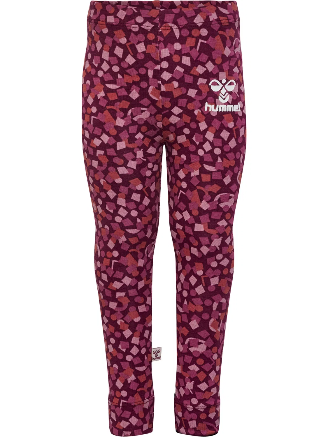Детские леггинсы с принтом Hmlconfetti Hummel, Королевское Красное