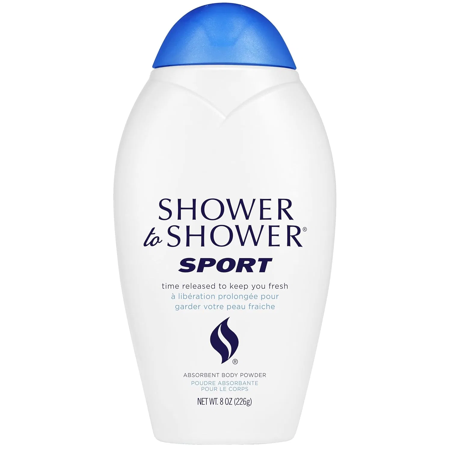 Абсорбирующая пудра для тела Shower To Shower Sport, 226 г