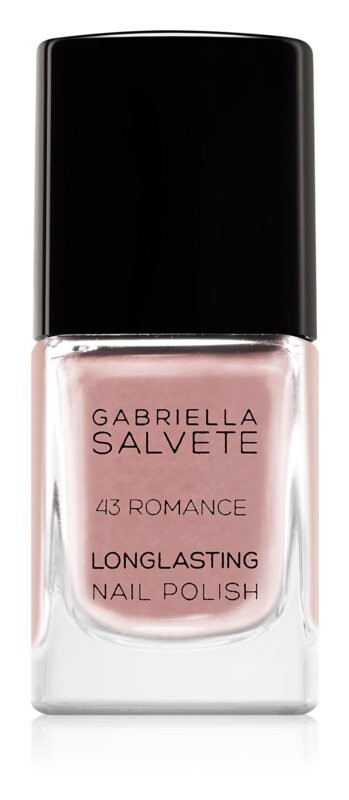 Стойкий лак для ногтей с высоким блеском Gabriella Salvete Longlasting Enamel, оттенок 43 Romance 11 мл — фото 2