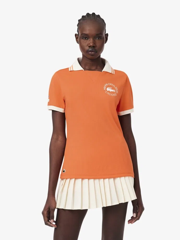 Футболка поло LACOSTE Miami Open, Orange