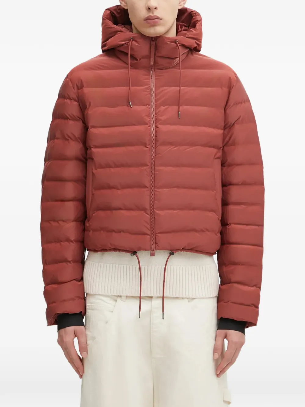 

Стеганая куртка с капюшоном Lohja W3T2 Rains, красный