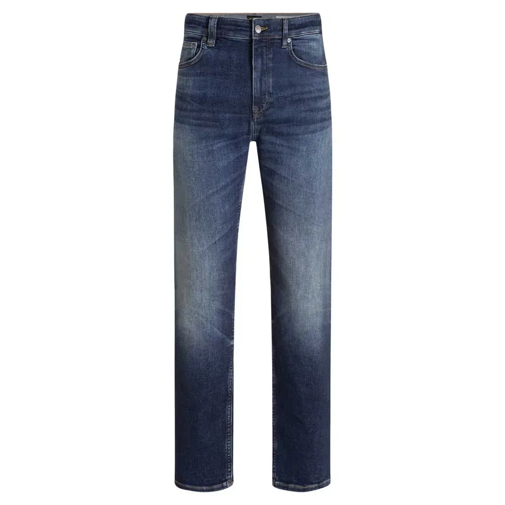 Мужские джинсы прямого кроя Ogden 10275554 BOSS, Blue