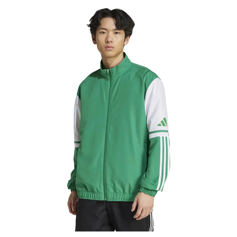 Мужская куртка от спортивного костюма с молнией Squadra 25 Presentation Adidas, Green