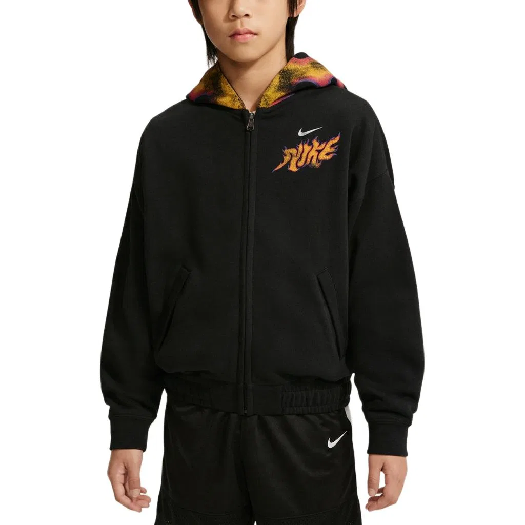Детский свитшот с капюшоном Nike Kids, черный