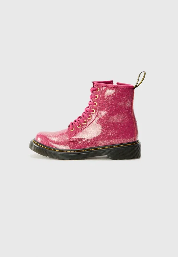 Ботильоны из замши Hogl Dr. Martens, фуксия/серебристый/золотистый